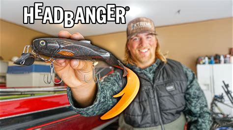 New Musky Pike Headbanger Firetail Lure How To Rig Rockerhead Stinger