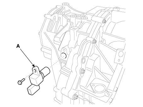 Kia Rio Output Speed Sensor Automatic Transaxle Control System