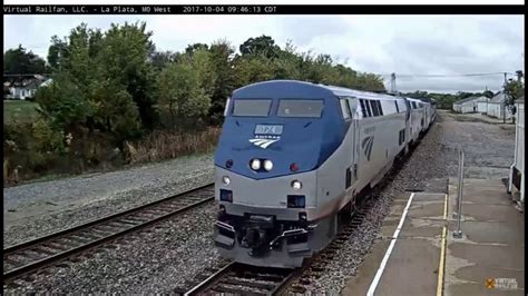 4 Amtrak La Plata MO 2017 10 04 Southwest Chief W 3 Amtrak And