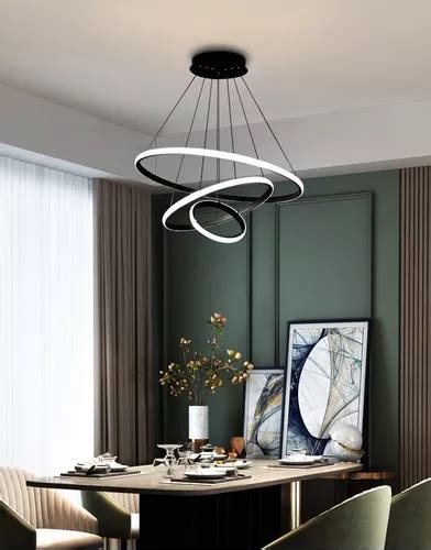 Lustre Pendente Moderno Led An Is Arcos Luxo Sobrepor Parcelamento