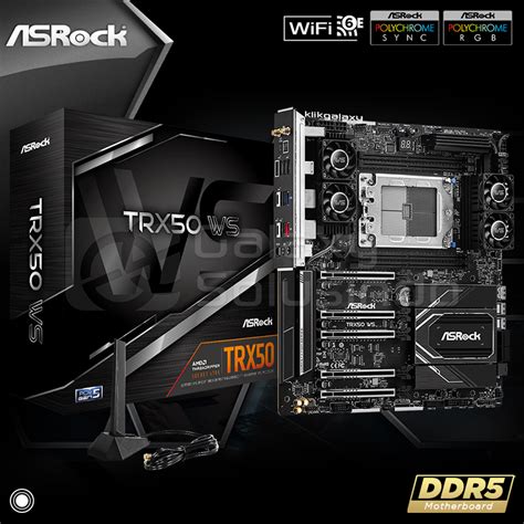 Jual Asrock Trx Ws Tr Sp Ddr Motherboard Amd Threadripper Shopee