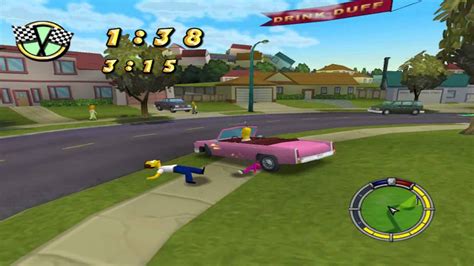 The Simpsons Hit And Run Walkthrough Level Race Wager Race