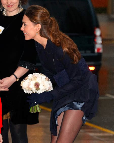 Kate Middleton Flashed A Bit Too Much Flesh When She Arrived At A