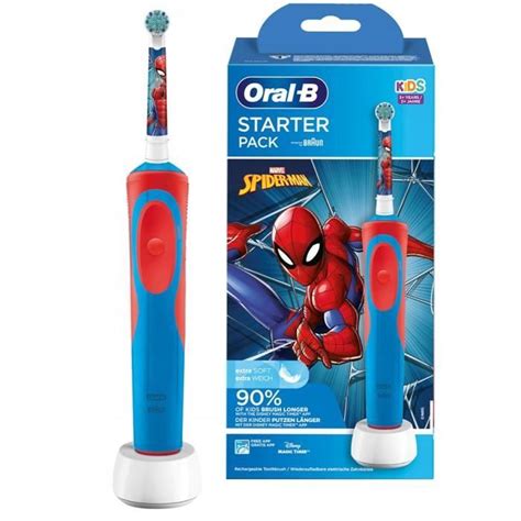 BROSSE À DENTS ÉLECTRIQUE ORAL B VITALITY SPIDERMAN Cdiscount