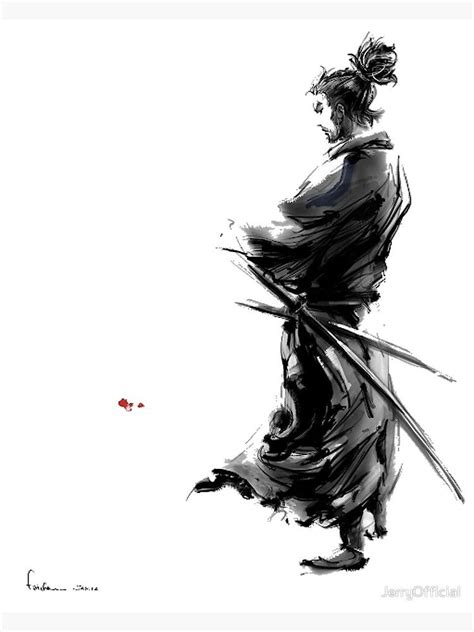 "Miyamoto Musashi (Vagabond)" Poster by JerryOfficial | Redbubble ...