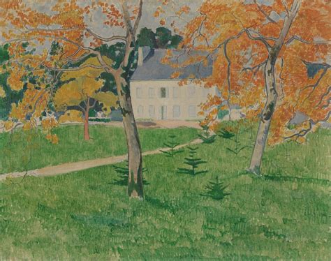 Emile Bernard House Among Trees Pont Aven Van Gogh Museum