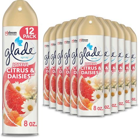 Amazon Glade Air Freshener Room Spray Joyful Citrus Daisies 8