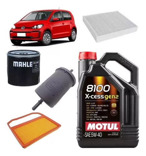 Vw Up Aspirado Kit Troca De Leo Motul W Oc