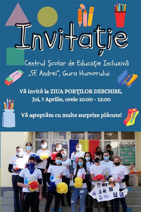 Ziua Por Ilor Deschise La Centrul Colar De Educa Ie Incluziv Sf