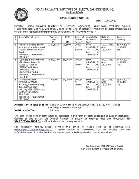 Indian Railways Institute Of Electrical Engineering Nasik Road Open