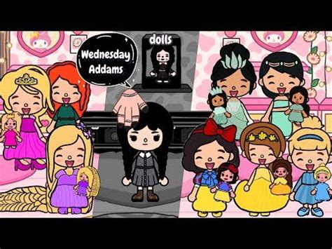 Wensday Wednesday Addams Disney Princesses Videos Youtube Life