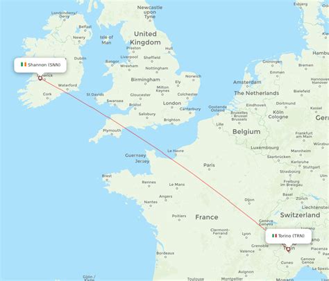 Flights From Shannon To Turin SNN To TRN Flight Routes