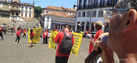 Ocupa O Chico Rei Promove Caminhada Pelo Direito S Terras Da Novelis