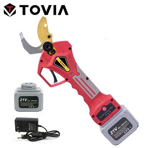 Buy 400W Brushless Cordless Electric Pruning Shears with Lithium ...