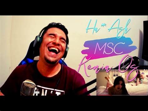 Reaccion Ha Ash Ft Kenia Os Mi Salida Contigo Youtube