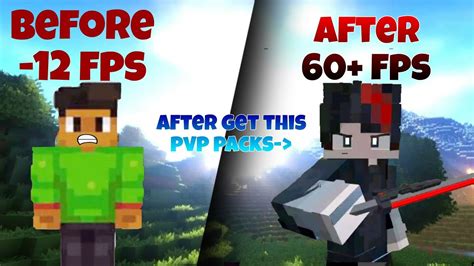 Top 3 Best Pvp Packs For Minecrafy Pocket Edition Fps Boost YouTube