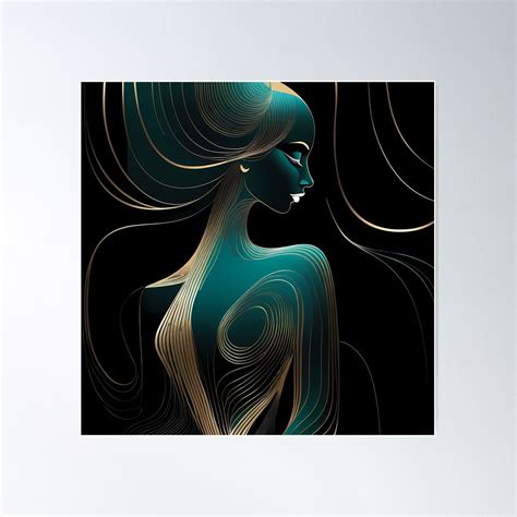 Reflections Of Emotion: Female Figures In Sensitive Lines And Emotional ...