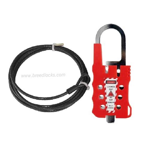 6 Holes Cable Lockout Adjustable Lockout Tagout Device