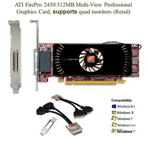 Ati Firepro Multi View Professional Video Card Amazon In