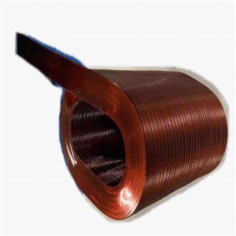 Customized Size Coated Copper Wire Inductive Choke Magnetic Flat Copper