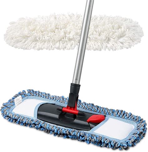 Cleanhome Dust Mop For Floor Cleaning Microfiber Professional Dry And Wet Flat Mops