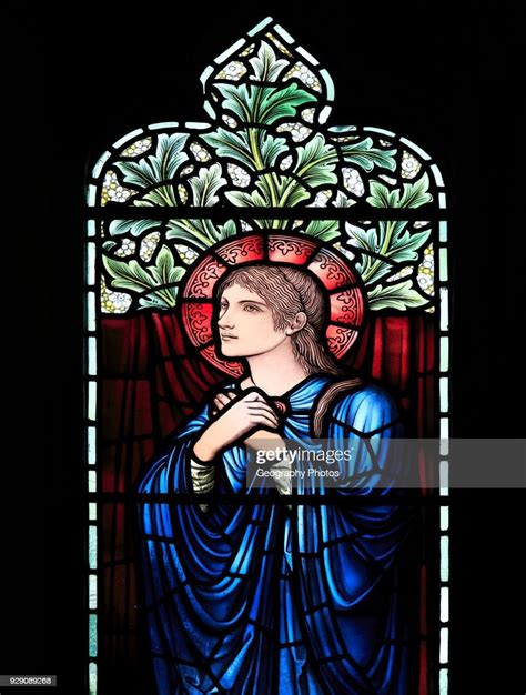 Church Of Saint Mary Magdalene Stained Glass Window Thornham Magna News Photo Getty Images