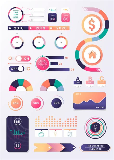Illustration of statistics icon | Free stock vector - 327277