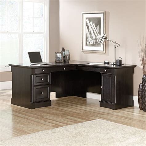 Sauder Palladia L Shaped Desk with Hutch (PS1122) – TheFurnitureCo.net