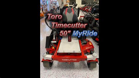 Toro Timecutter 50 MyRide Tutorial YouTube