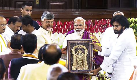 Pm Modi Amit Shah To Attend Chandrababu Naidus Swearing In Ceremony