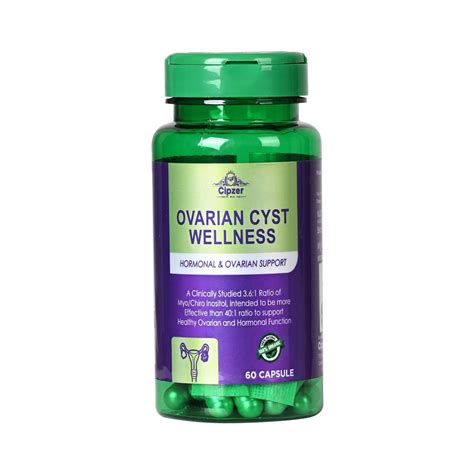 Cipzer Ovarian Cyst Wellness Capsules Promotes Healthy Ovarian And