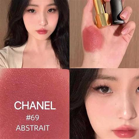 Son Chanel Rouge Allure Velvet 69 Abstrait Màu Hồng Đất Vua Hàng Hiệu