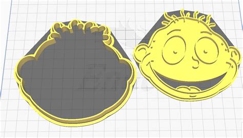 Archivo Stl Rugrats Tommy Cutter 🥪 ・modelo Imprimible En 3d Para Descargar・cults