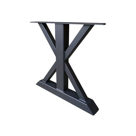 Dining Table Height 28 1 2 Tall Metal Trestle Style Etsy