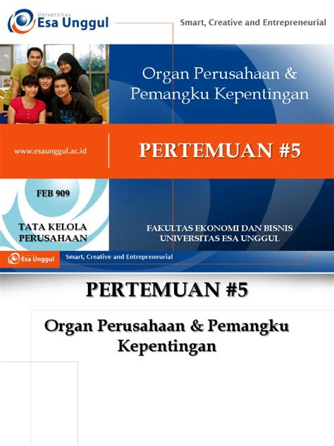 Ppt 05 Organ Peru And Sh Tata Kelola Perusahaan Pdf