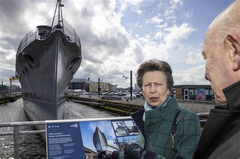 Princess Royal Reopens Newly Renovated WW1 Ship In Belfast Camel News