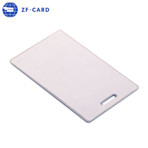 Plastic PVC Blank White Clamshell Card 13 56MHz RFID Fudan China