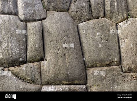 Muratura In Pietra Delle Mura Di Sacsayhuaman Immagini E Fotografie