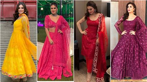 Shraddha Arya Preeta In Kundali Bhagya Designer Dress Collection And