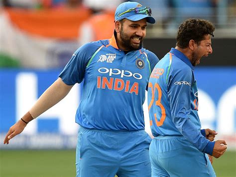 Rohit Sharma Praises Bowlers After India Crush Pakistan Percy Buzz