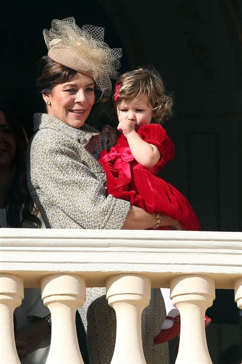 Photo La Princesse Caroline De Hanovre Et Sa Petite Fille India