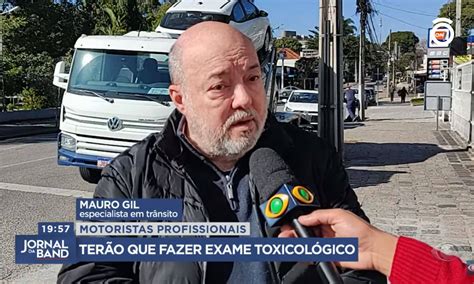 Obrigatoriedade Do Exame Toxicol Gico Para Motoristas Profissionais