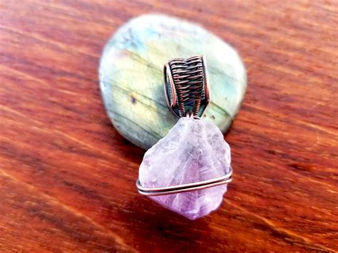 3 Different Ways To Wire Wrap Stones Wire Wrapping Irregular Etsy