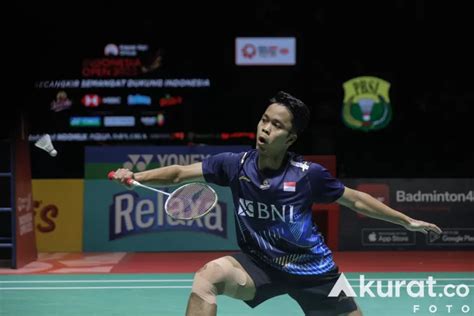 Korea Terbuka 19 Pebulutangkis Indonesia Mundur Termasuk Ginting Dan