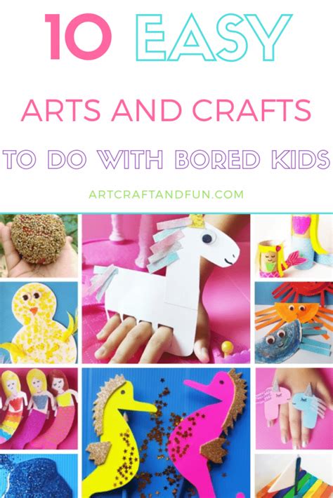 10 Easy Arts And Crafts To Do At Home With Kids