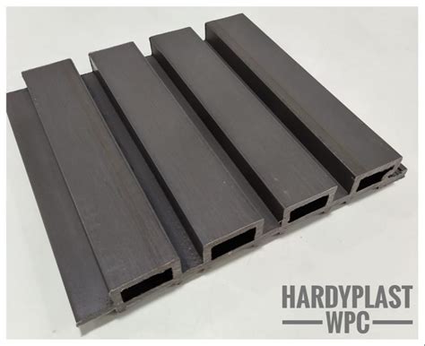 Hardyplast Fluted Design Wpc Flute Panel For Commercial And