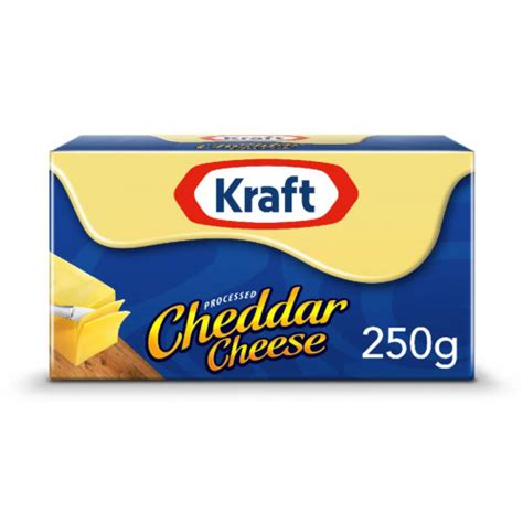 Kraft Cheddar Cheese Block 250g