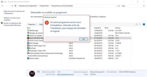 Erreur Un Autre Programme Est En Cours D Installation Malekal