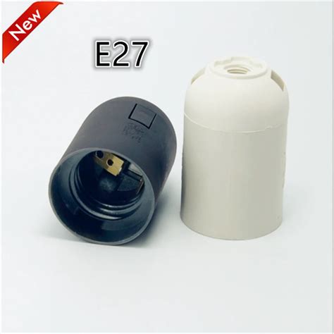 E27 Led Plastic Lamp Holder 10pcs Lot E27 Edison Screw Light Bulb