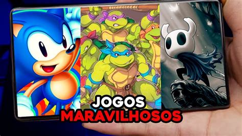 SAIU JOGOS MARAVILHOSOS DE CONSOLE PARA CELULAR 2023 YouTube